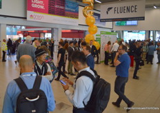 Especially the first two days of the exhibition started with a ‘tsunami’ of visitors, waiting for the halls to be opened.